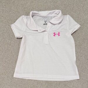 Under Armour Kids' Light Pink Polo Shirt